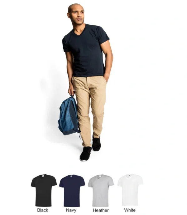 Uneek UC317 Vee Neck Tee Shirt